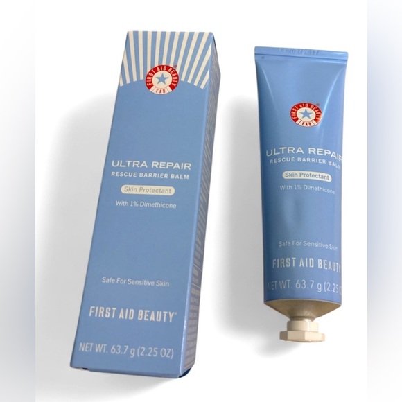 First Aid Beauty Ultra Barrier Skin Protectant Balm NIB 1% Dimethicone - Picture 1 of 3